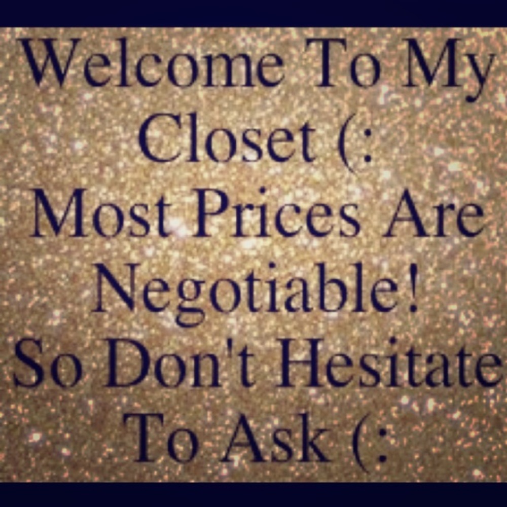 I’ll consider all reasonable offers!